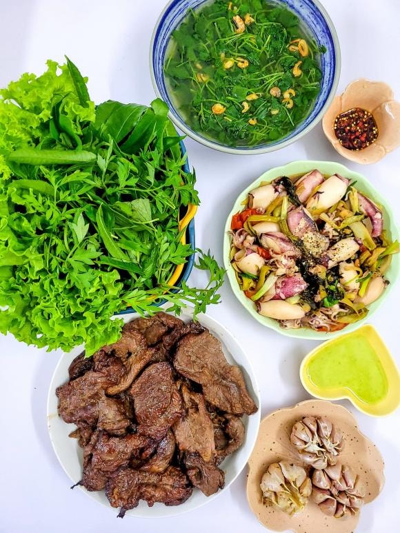 mâm cơm, mâm cơm đầu tuần, món ngon 