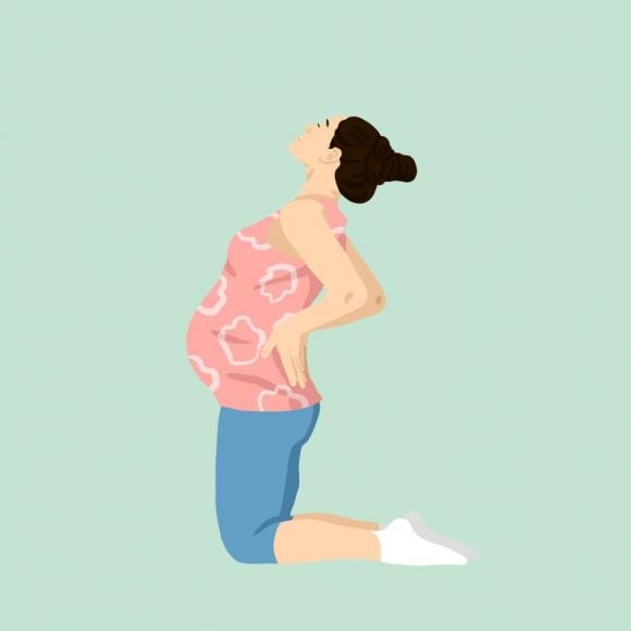 mẹ bầu, sản phụ, mẹ bầu chuyển dạ, dấu hiệu chuyển dạ, sinh nở, tư thế giúp sản phụ bớt đau khi chuyển dạ