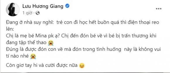 Lưu Hương Giang, ca sĩ Lưu Hương Giang, con gái Lưu Hương Giang