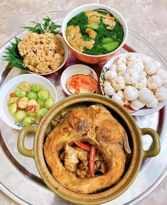 mâm cơm ngon, mâm cơm gia đình, mâm cơm