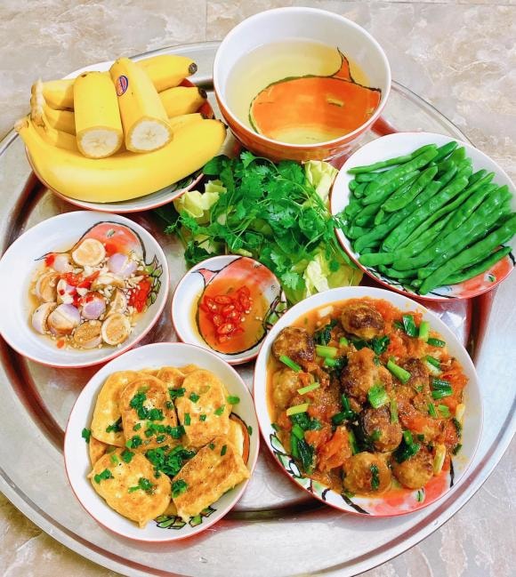 mâm cơm ngon, mâm cơm gia đình, mâm cơm