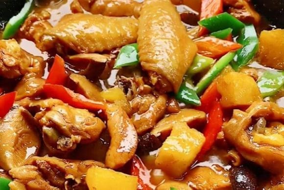 gà hầm, món ngon từ gà, món ngon mỗi ngày 