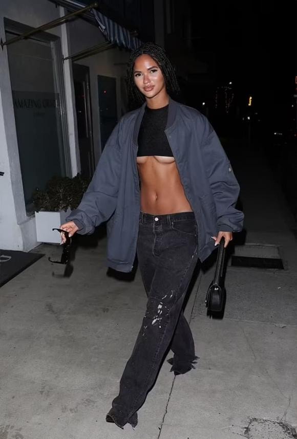 Kanye West, Juliana Nalu, Kim Kardashian, Sao Hollywood