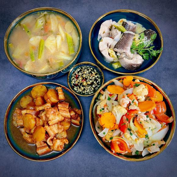 mâm cơm, cơm nhà, tối nay ăn gì 