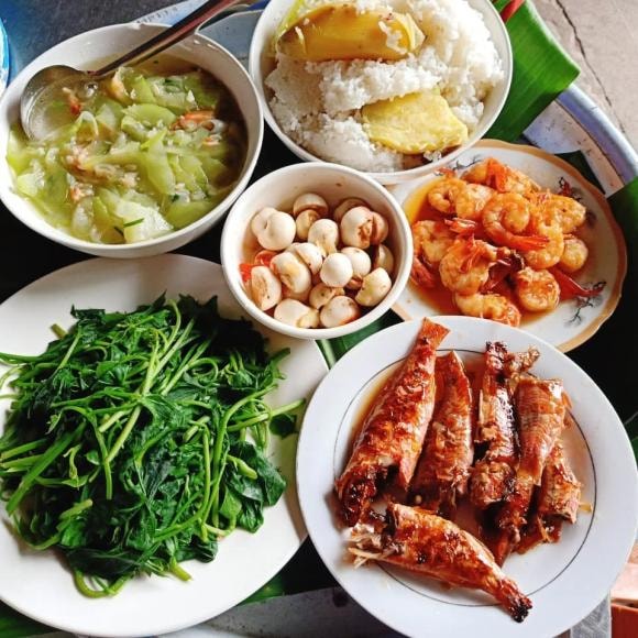 mâm cơm ngon, mâm cơm gia đình, món ăn ngon
