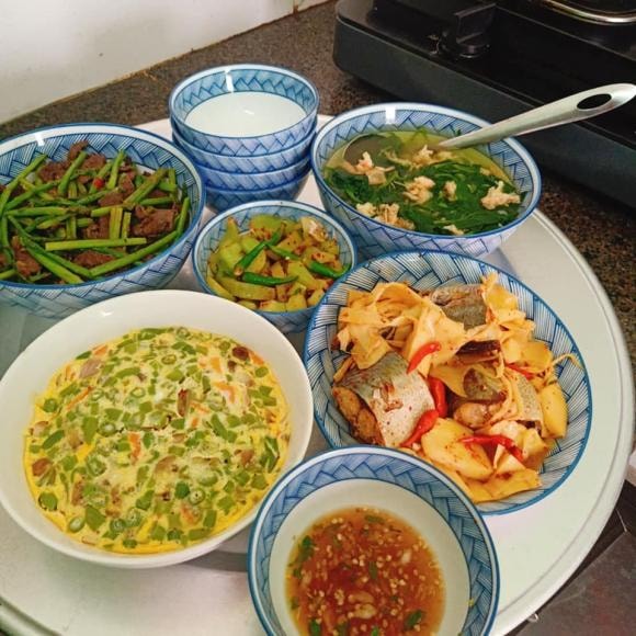 mâm cơm ngon, mâm cơm gia đình, món ăn ngon