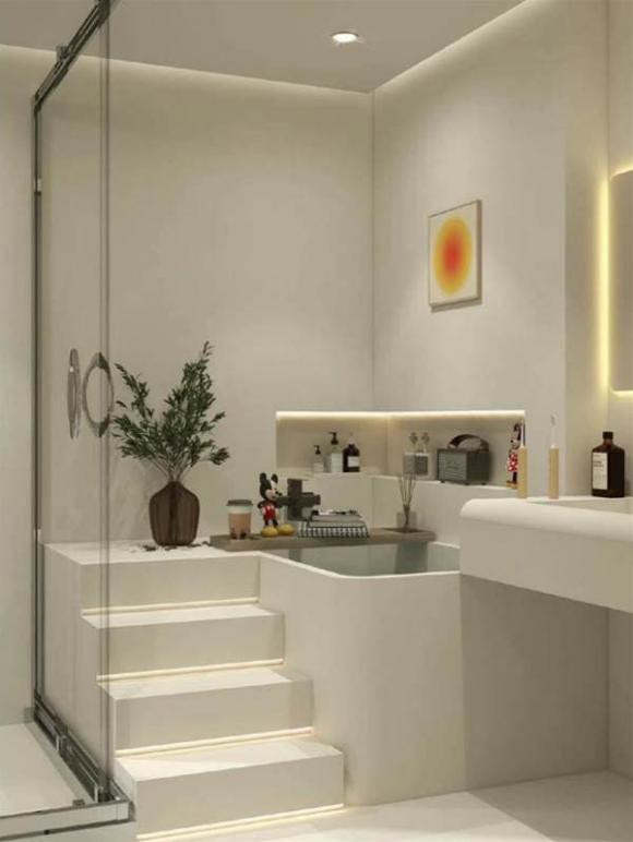 phòng tắm, phòng tắm nhỏ đẹp, mẫu thiết kế nhà tắm đẹp