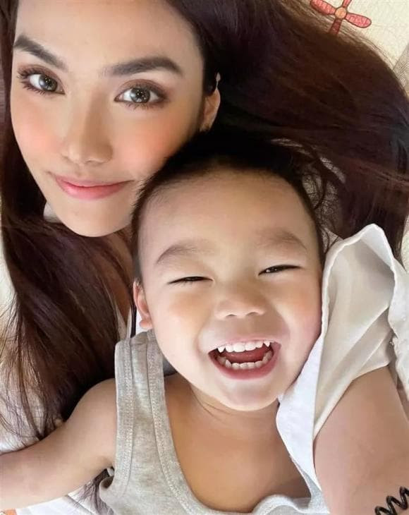 Hoa khôi Lan Khuê,con trai Lan Khuê,sao Việt