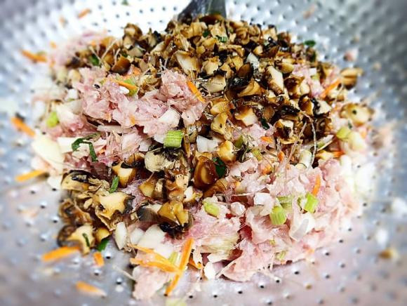 nem ốc lá lốt, nem rán, món ngon từ ốc
