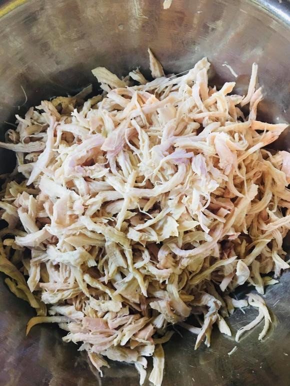khô gà lá chanh, cách làm khô gà lá chanh, món ngon 
