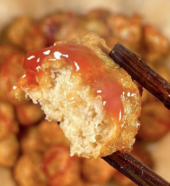thịt viên, chả thịt viên đậu phụ, món ngon 