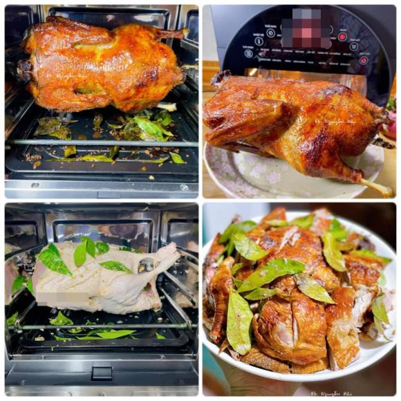 vịt nướng, cách làm vịt nướng, món ngon 
