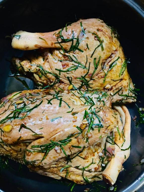 vịt nướng, cách làm vịt nướng, món ngon 