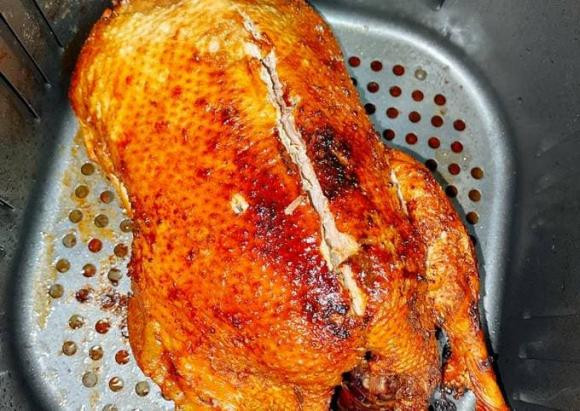 vịt nướng, cách làm vịt nướng, món ngon 