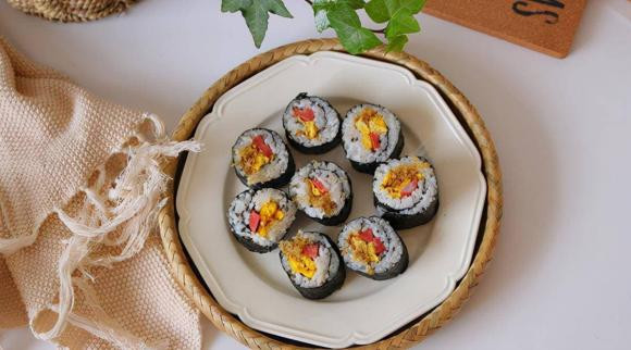 món ngon mỗi ngày, ẩm thực, kimbap cuộn