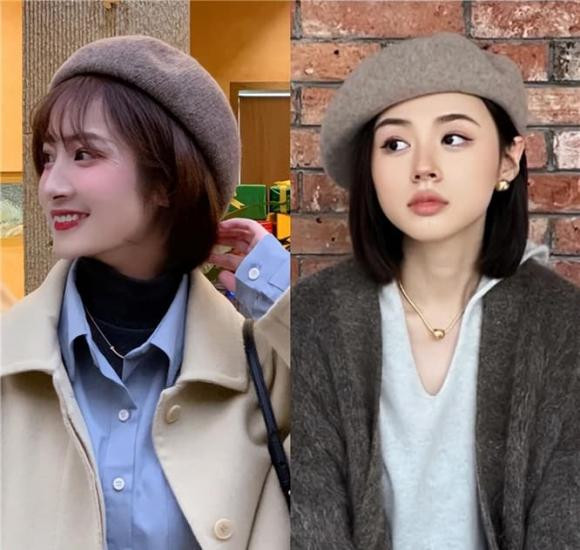 tóc má lúm đồng tiền, tóc ngắn, mẫu tóc đẹp