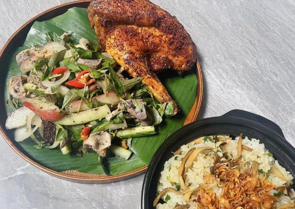 xôi nấm mối, công thức xôi nấm, món xôi ngon