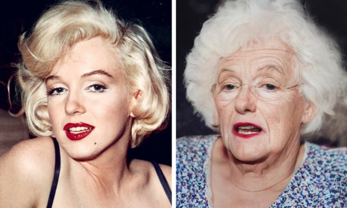 Marilyn Monroe và hơn 10 người nổi tiếng trong quá khứ sẽ trông thế nào ...