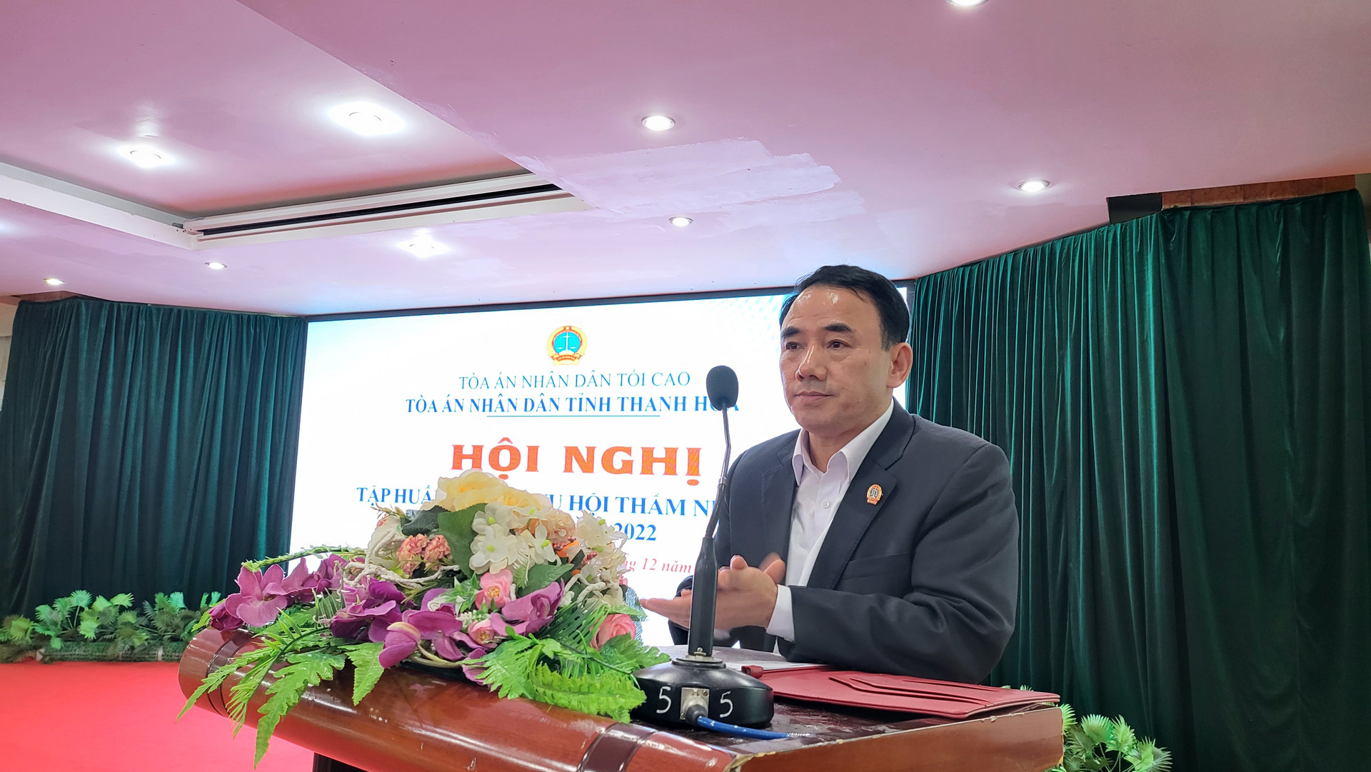 TAND tỉnh Thanh Hóa tập huấn nghiệp vụ Hội thẩm nhân dân lần 2 năm 2022