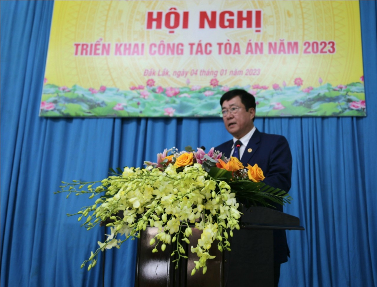 TAND hai cấp tỉnh Đắk Lắk triển khai công tác Tòa án năm 2023