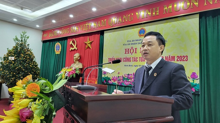TAND tỉnh Ninh Bình nâng cao chất lượng xét xử, tăng cường hòa giải, đối thoại