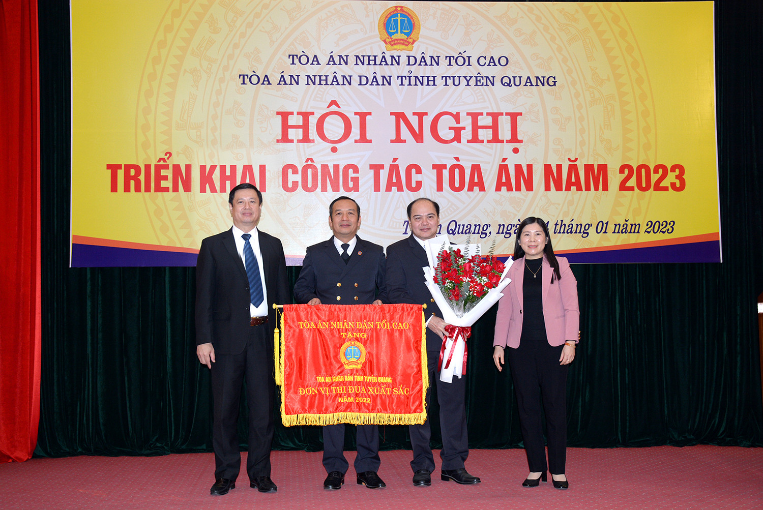 TAND hai cấp tỉnh Tuyên Quang hoàn thành xuất sắc các nhiệm vụ trọng tâm công tác