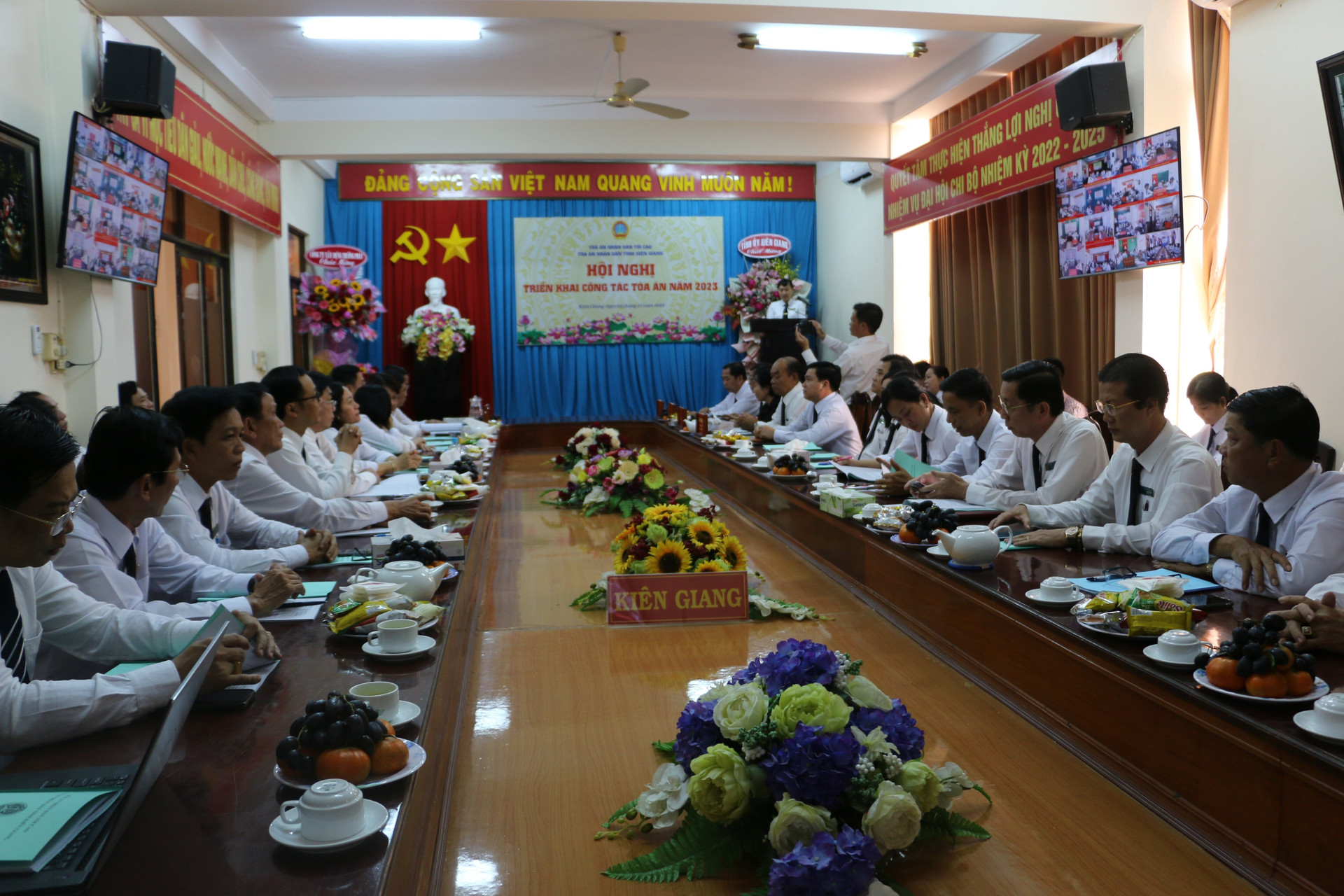 TAND tỉnh Kiên Giang tổ chức Hội nghị triển khai công tác năm 2023