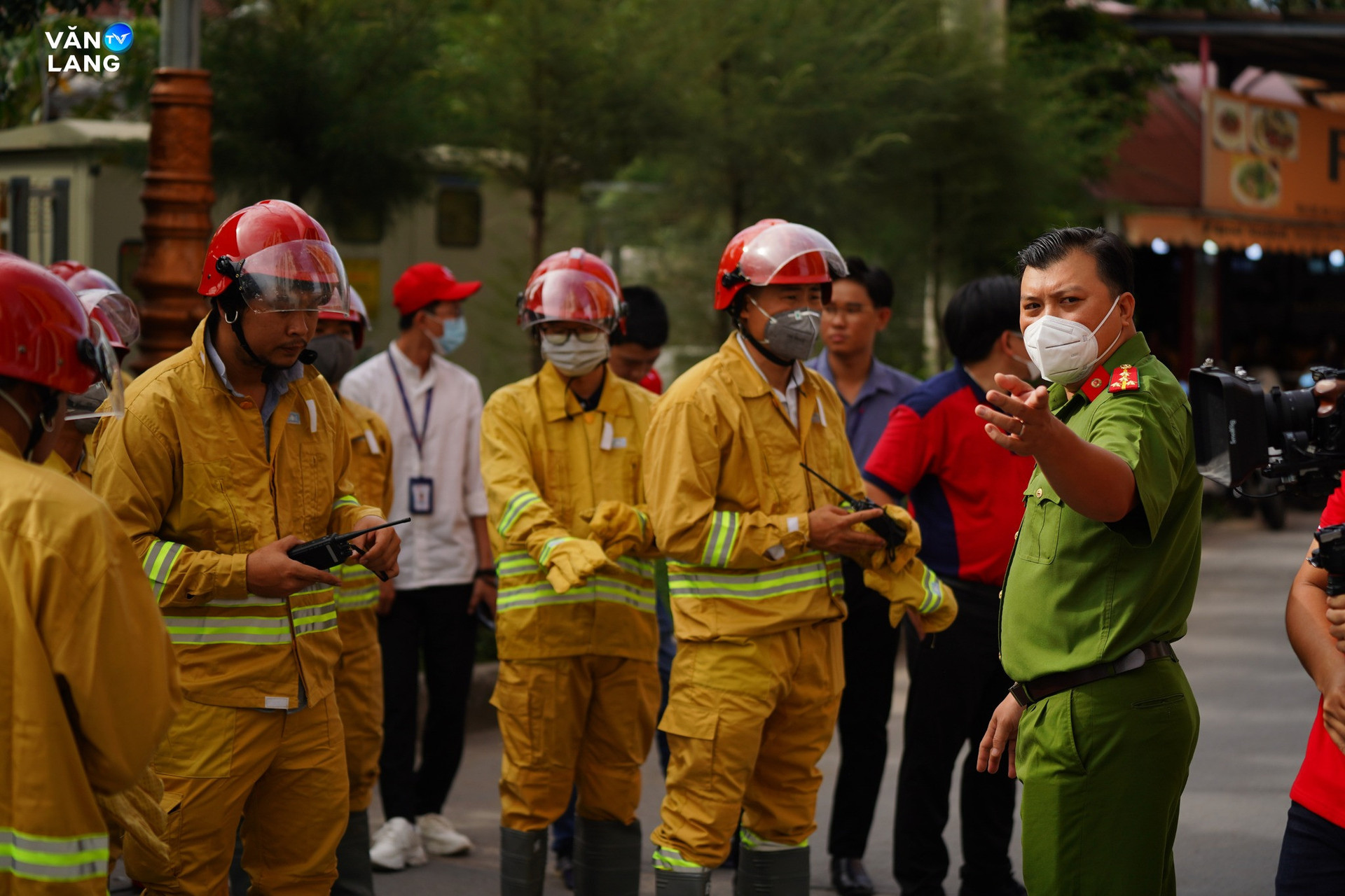 TPHCM: Gần 150 người diễn tập chữa cháy và cứu nạn, cứu hộ tại trường đại học
