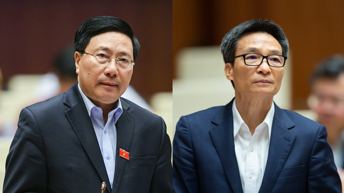 Quốc hội chính thức phê chuẩn miễn nhiệm 2 Phó Thủ tướng Phạm Bình Minh và Vũ Đức Đam