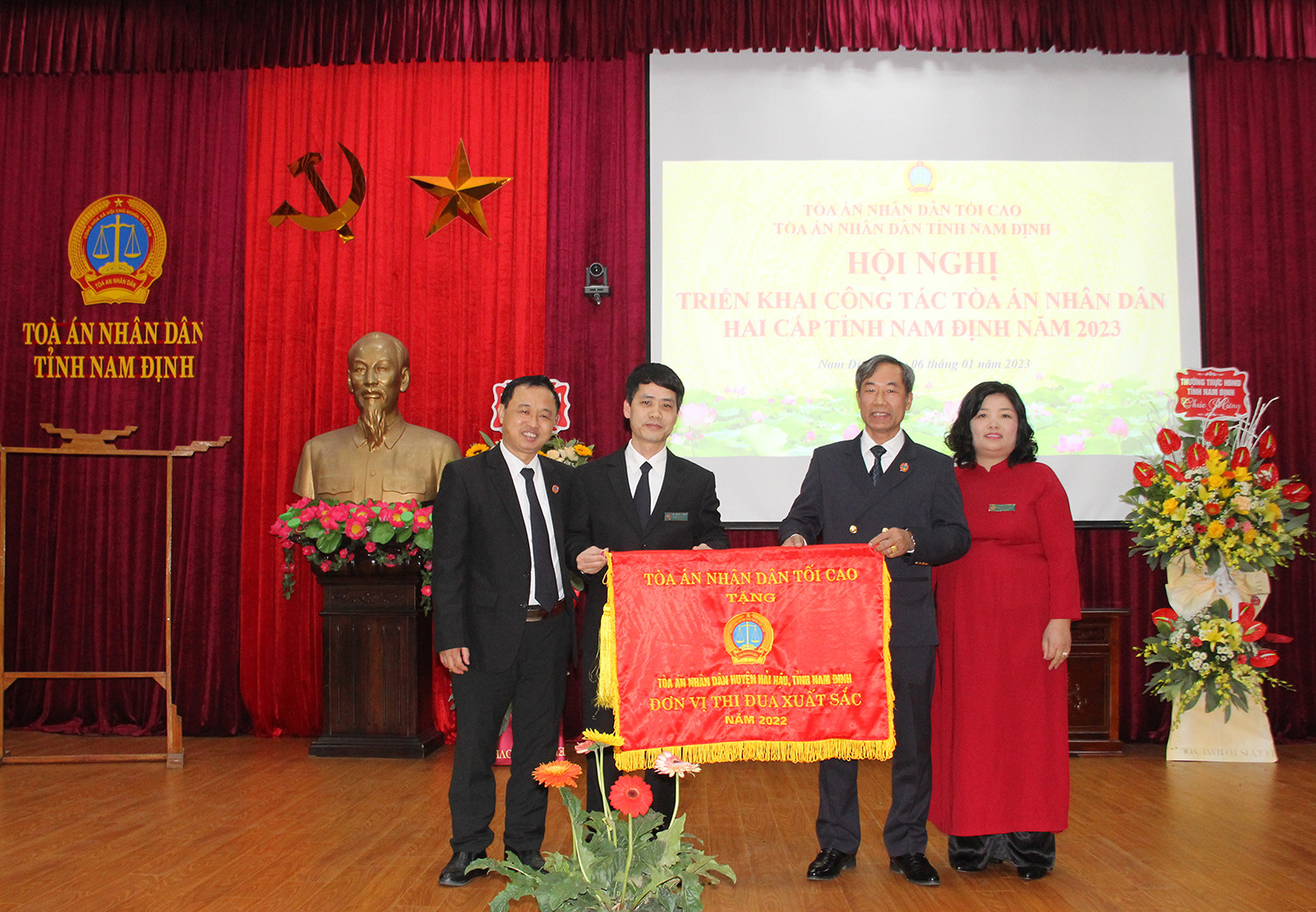 TAND hai cấp tỉnh Nam Định hoàn thành xuất sắc nhiệm vụ trọng tâm công tác đề ra