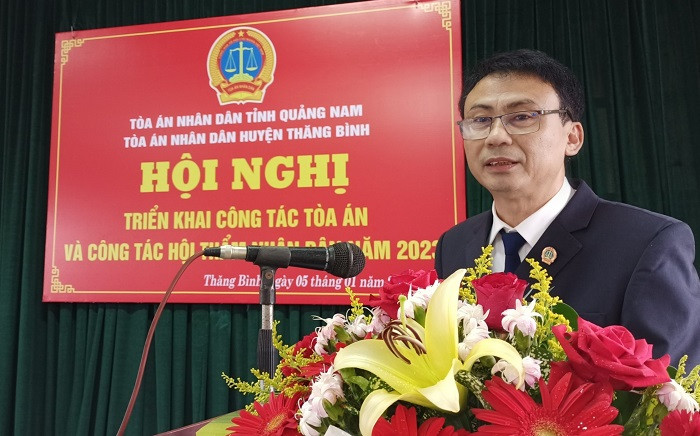 TAND huyện Thăng Bình: Nâng cao chất lượng xét xử từ phiên tòa rút kinh nghiệm