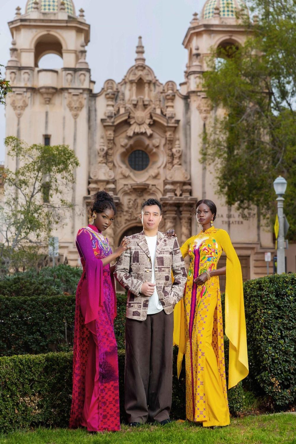 BST áo dài “Suối nguồn” ra mắt tại Mỹ của NTK Đỗ Trịnh Hoài Nam:  Tuyên ngôn thời trang khác biệt