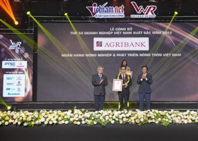 Agribank gắn với hàng loạt giải thưởng uy tín