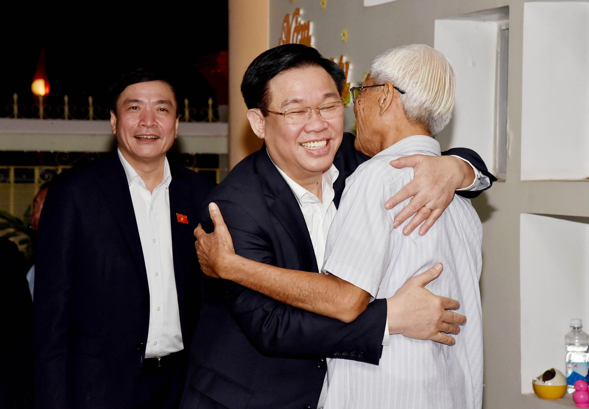 Chủ tịch Quốc hội Vương Đình Huệ thăm, chúc Tết tại tỉnh An Giang