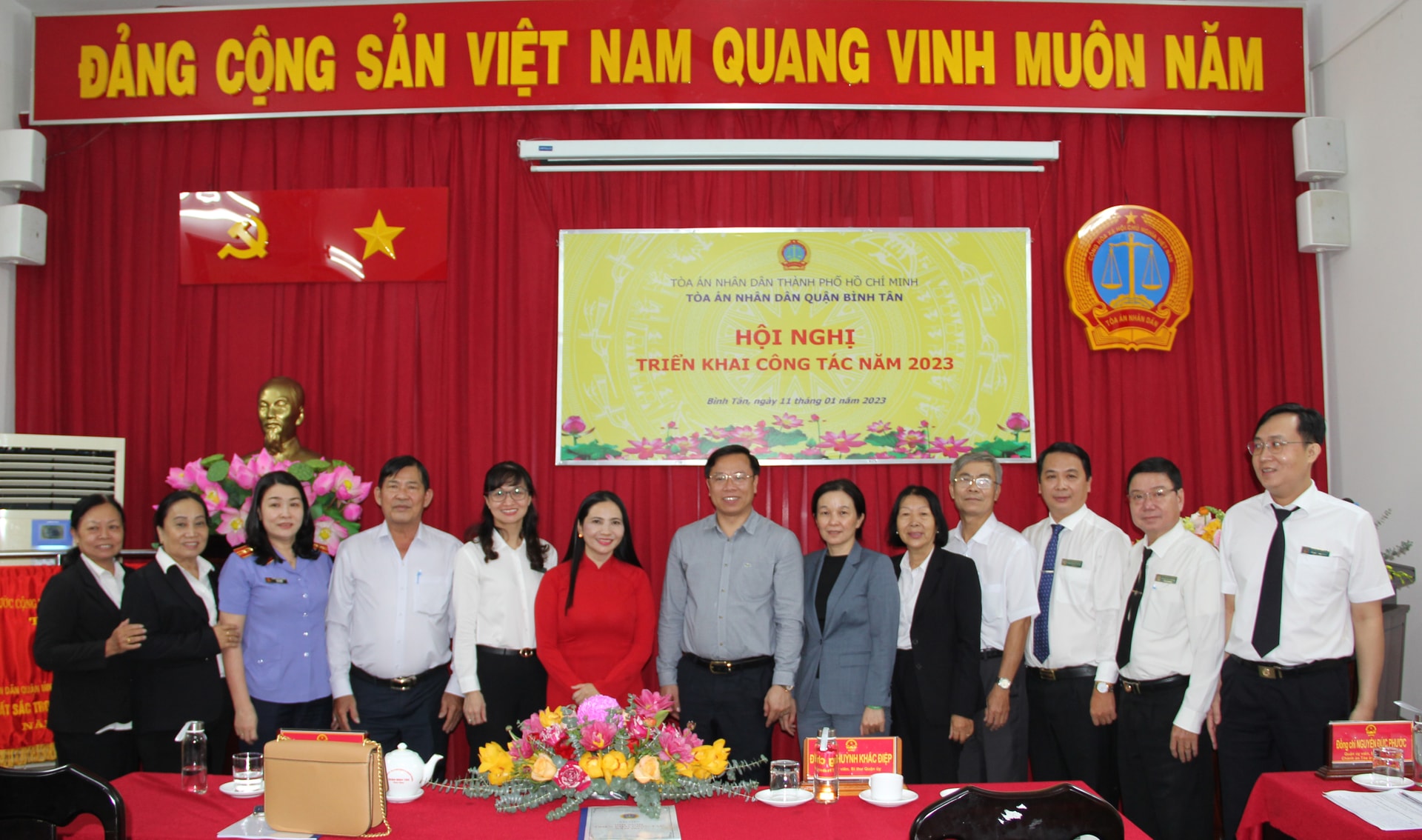 TAND quận Bình Tân, TP.HCM phấn đấu đạt nhiều thành tích cao trong năm 2023