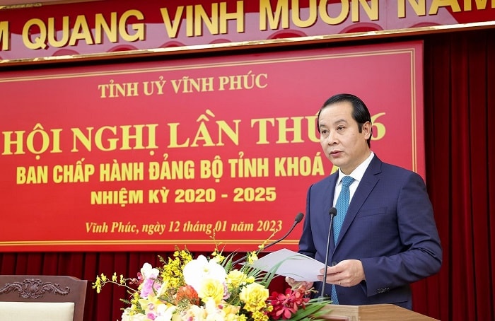 Vĩnh Phúc: Tập trung công tác thực hiện thắng lợi các chỉ tiêu, nhiệm vụ năm 2023