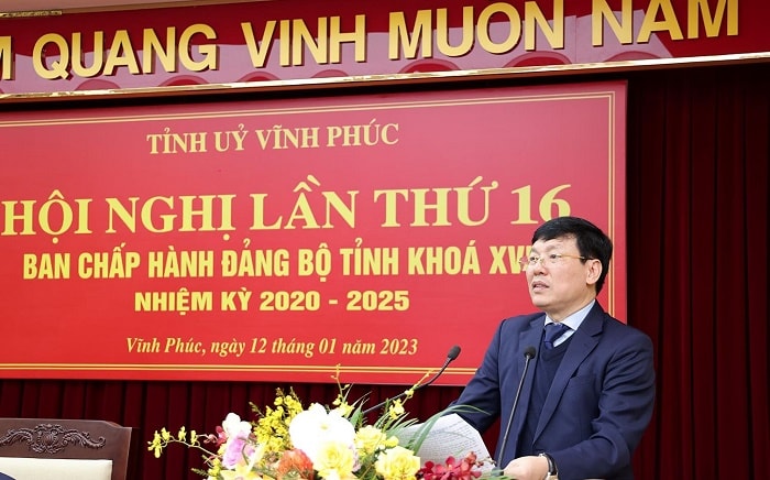 Vĩnh Phúc: Tập trung công tác thực hiện thắng lợi các chỉ tiêu, nhiệm vụ năm 2023