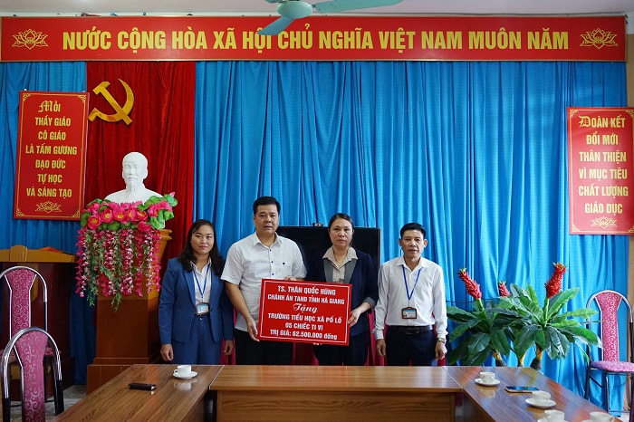 TAND tỉnh Hà Giang làm tốt công tác phụ trách xã