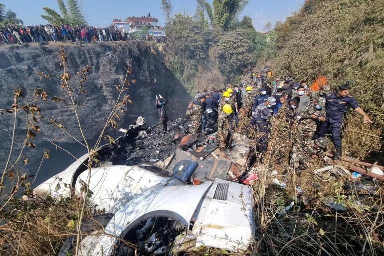 Rơi máy bay tại Nepal: Toàn bộ 72 người trên máy bay thiệt mạng
