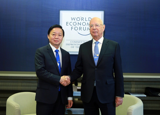 Phó Thủ tướng Trần Hồng Hà tiếp xúc song phương tại Davos