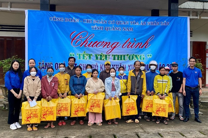 TAND tỉnh Quảng Nam: Lan tỏa “Xuân yêu thương, Tết chia sẻ”