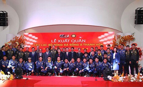 CLB bóng đá Đông Á Thanh Hóa đặt mục tiêu có huy chương tại mùa giải 2023