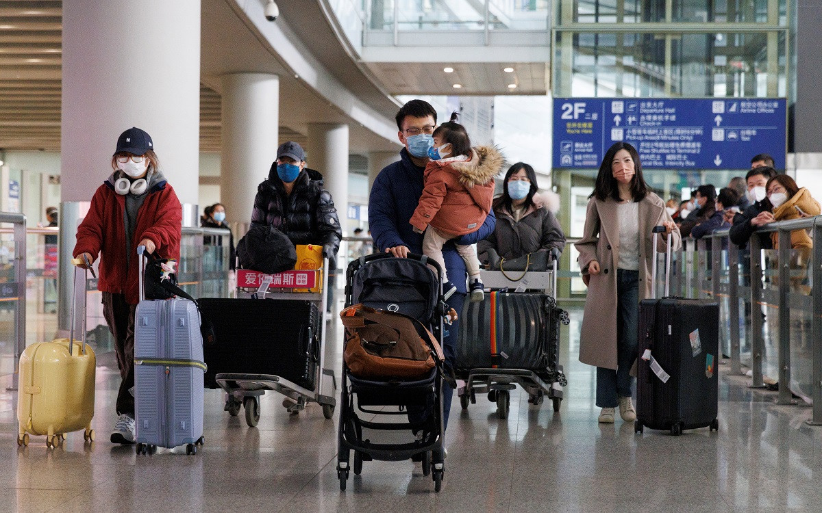 Trung Quốc: Bắt buộc xét nghiệm COVID-19 với người nhập cảnh từ Hàn Quốc