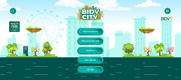 Khám phá BIDV City săn kho quà tới 1,2 tỷ đồng