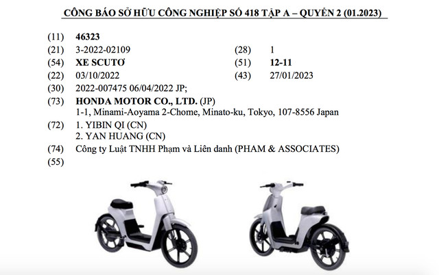 Xe máy điện Honda Cub-E trình làng, giá chỉ 21 triệu đồng