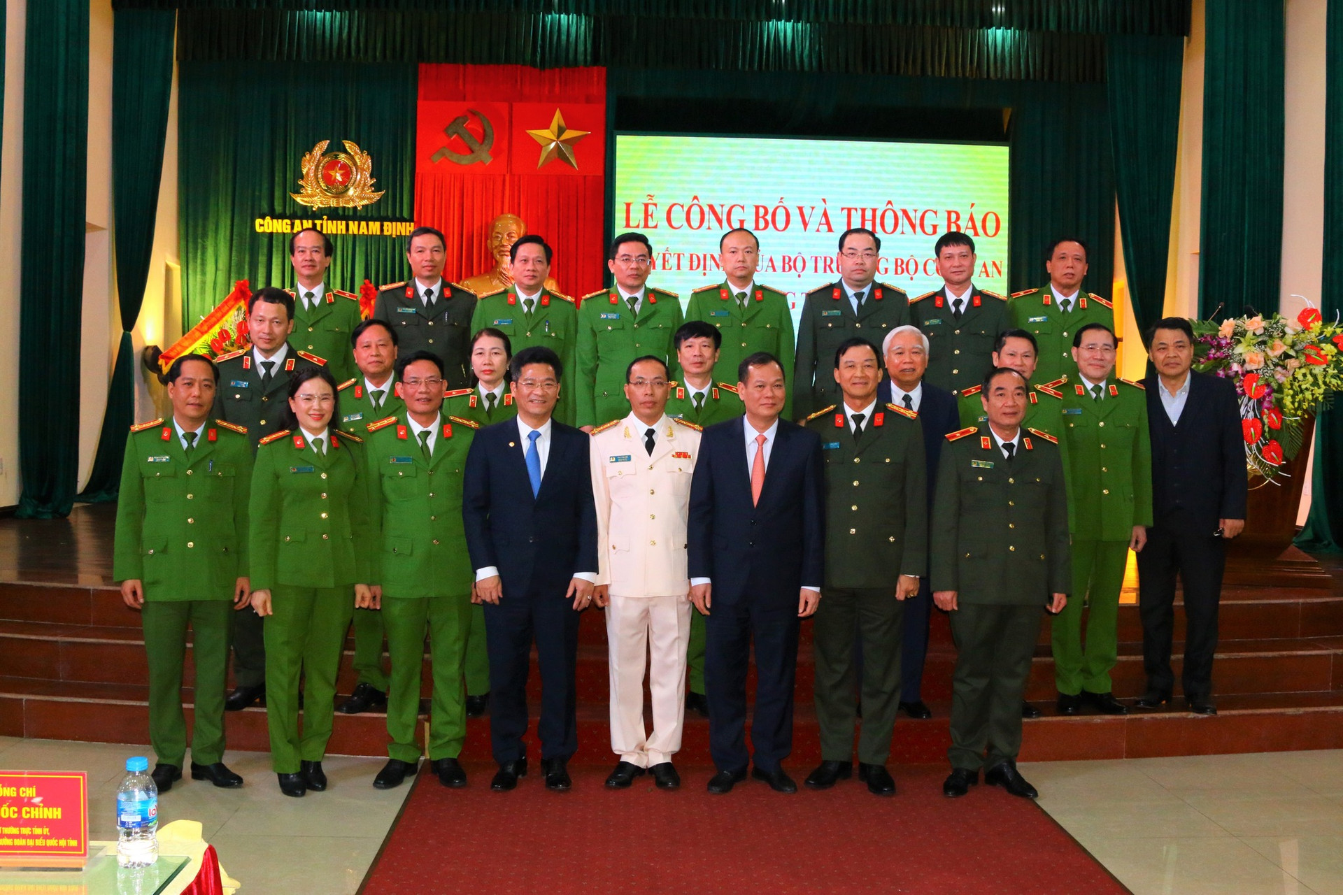 Công an tỉnh Nam Định có tân Phó giám đốc