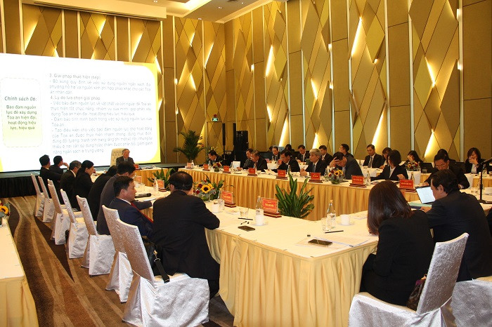 Hội đồng Thẩm phán TANDTC bế mạc phiên họp chuyên đề “Xây dựng pháp luật” đầu năm 2023