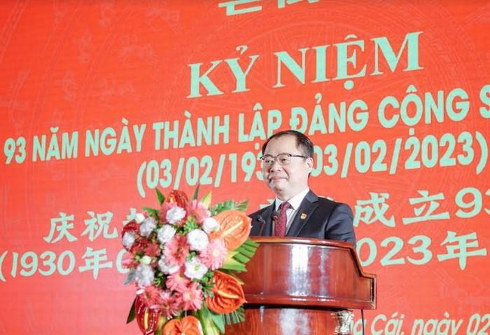 TP Đông Hưng (Trung Quốc) thăm, chúc mừng TP Móng Cái (Việt Nam) nhân kỷ niệm 93 năm Ngày thành lập Đảng Cộng sản Việt Nam (3/2/1930-3/2/2022)