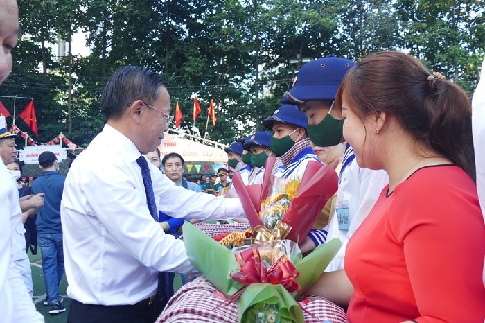 Hơn 4.700 thanh niên TPHCM hăng hái lên đường nhập ngũ