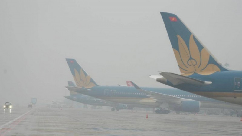 Nhiều sân bay gặp sương mù dày đặc, Cục Hàng không Việt Nam chỉ đạo khẩn